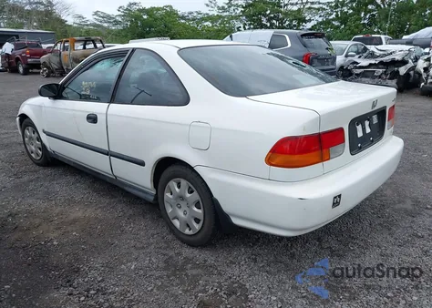 1998 Honda Civic Dx z USA, uszkodzony, nr VIN 1HGEJ6225WL040717